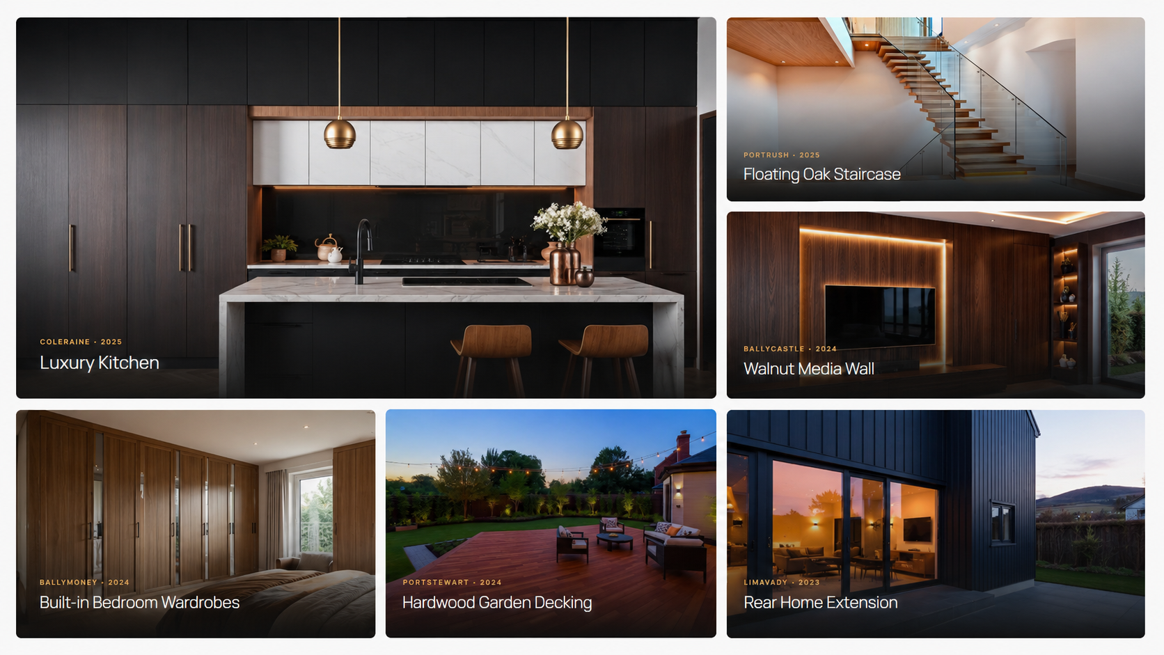 North Coast Joinery — Projects preview