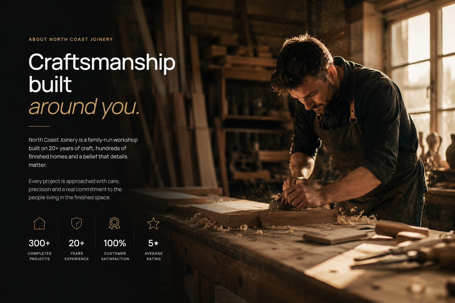 North Coast Joinery — About preview